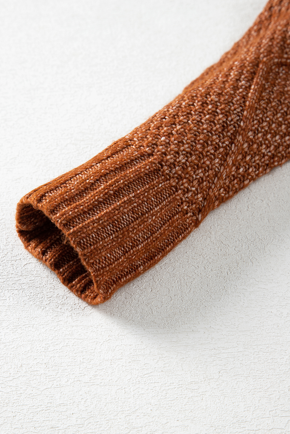 Parchment Cable Knit Drop Shoulder Loose Fit Sweater Dress - loveforevers