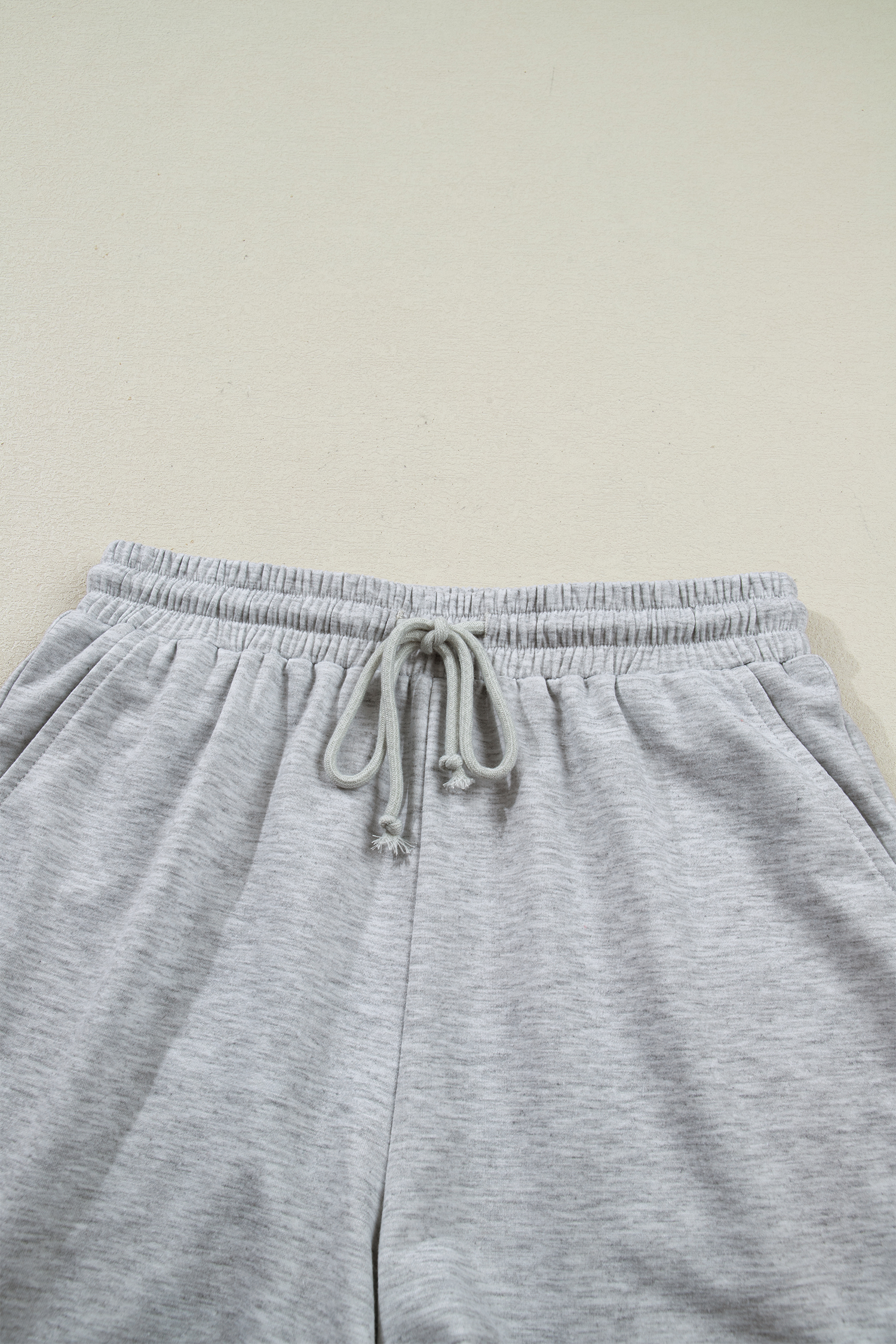Light Grey Polo Tee Casual Pant Set - loveforevers