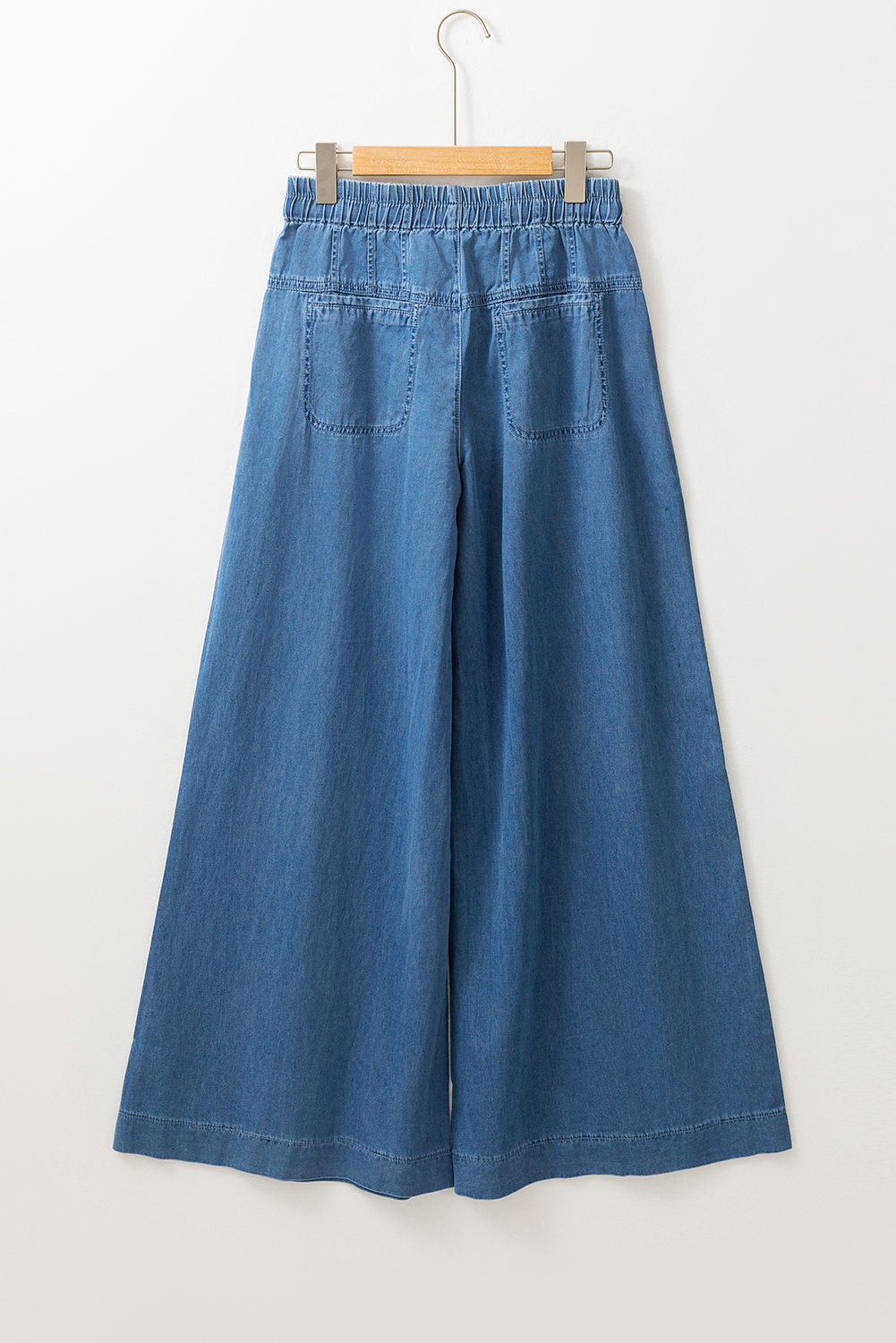 Carbon Grey Mineral Wash Button Fly Waist Wide Leg Jeans - loveforevers