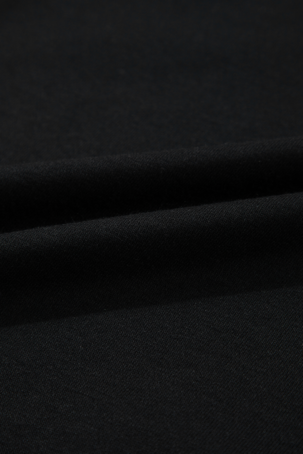 Black Contrast Stitches Detail Puffy Half Sleeve Blouse - loveforevers