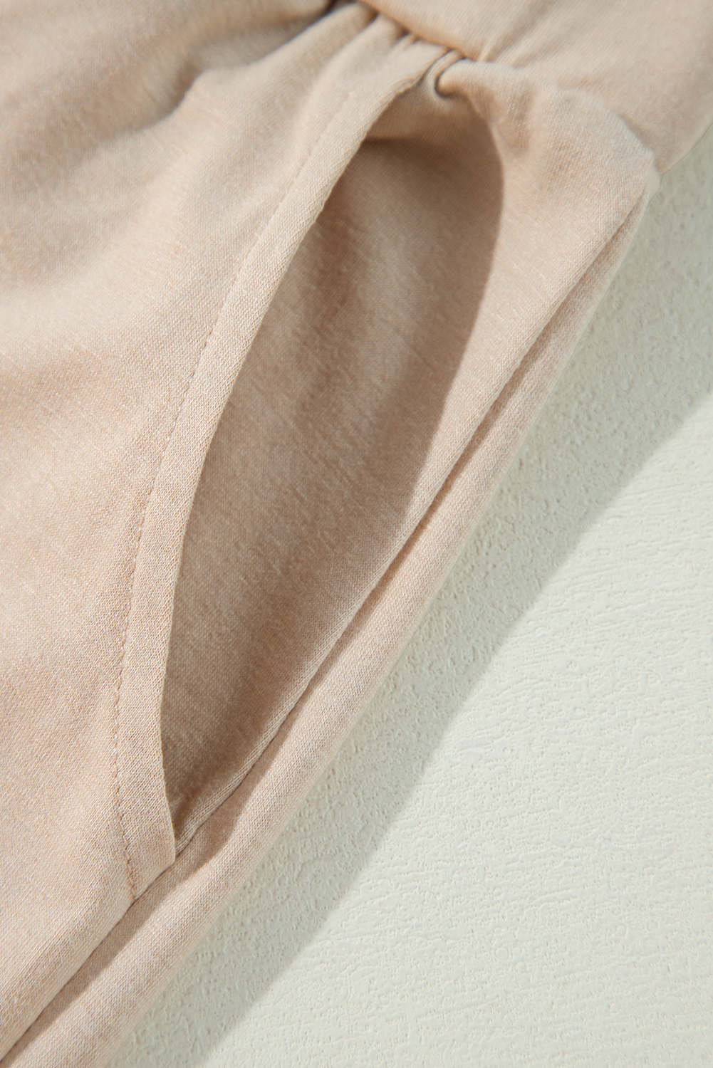 Parchment Split Long Cardigan and Skinny Pants Lounge Set - loveforevers