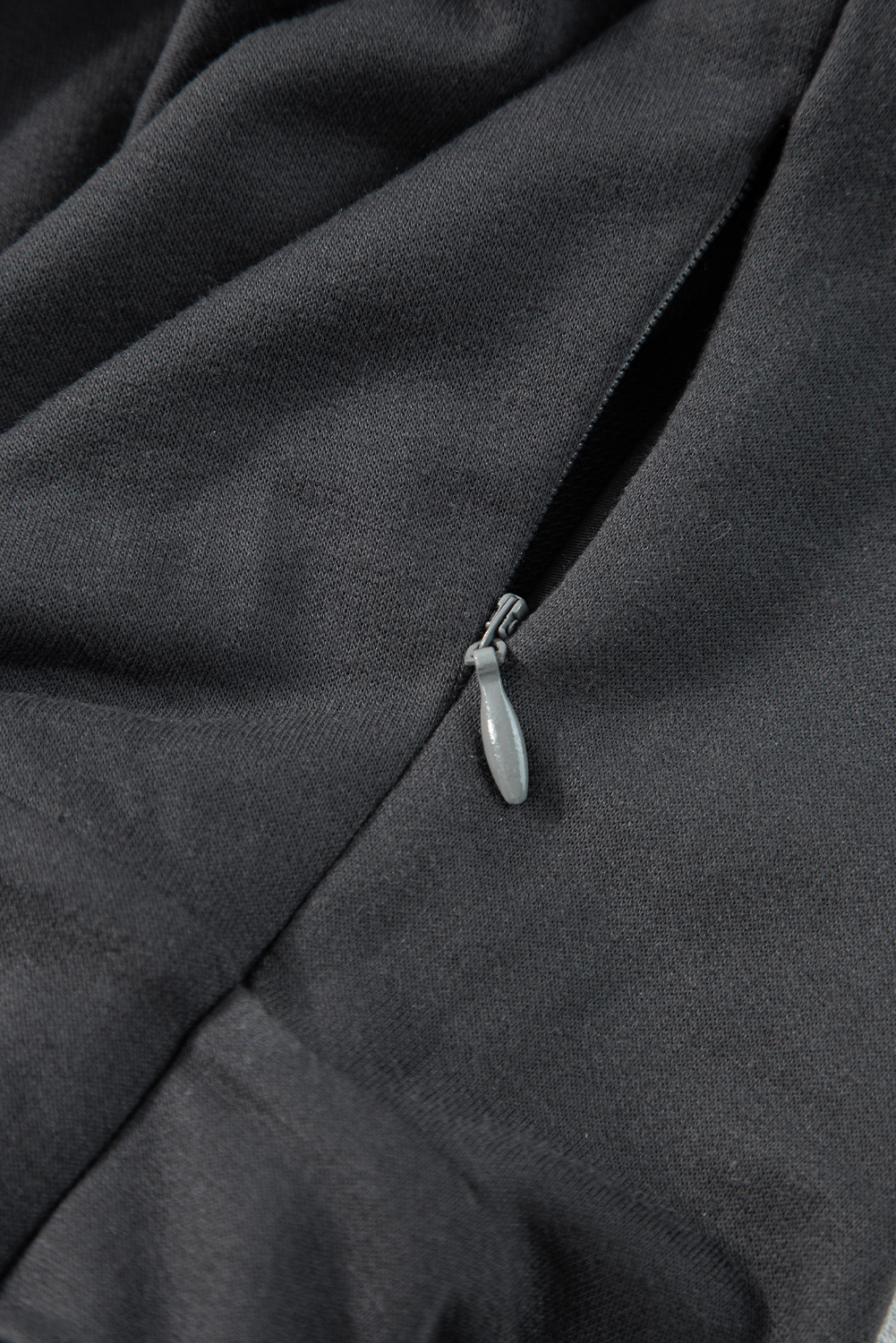 Gray Button Long Sleeve Wide Leg Jumpsuit - loveforevers