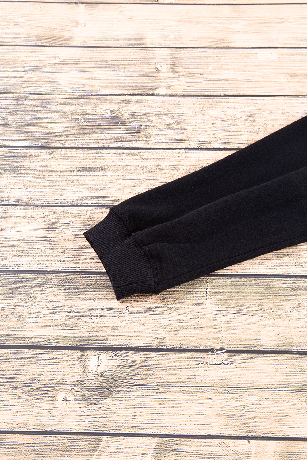 Navy Blue Plain Drop Shoulder Crewneck Pullover Sweatshirt - loveforevers