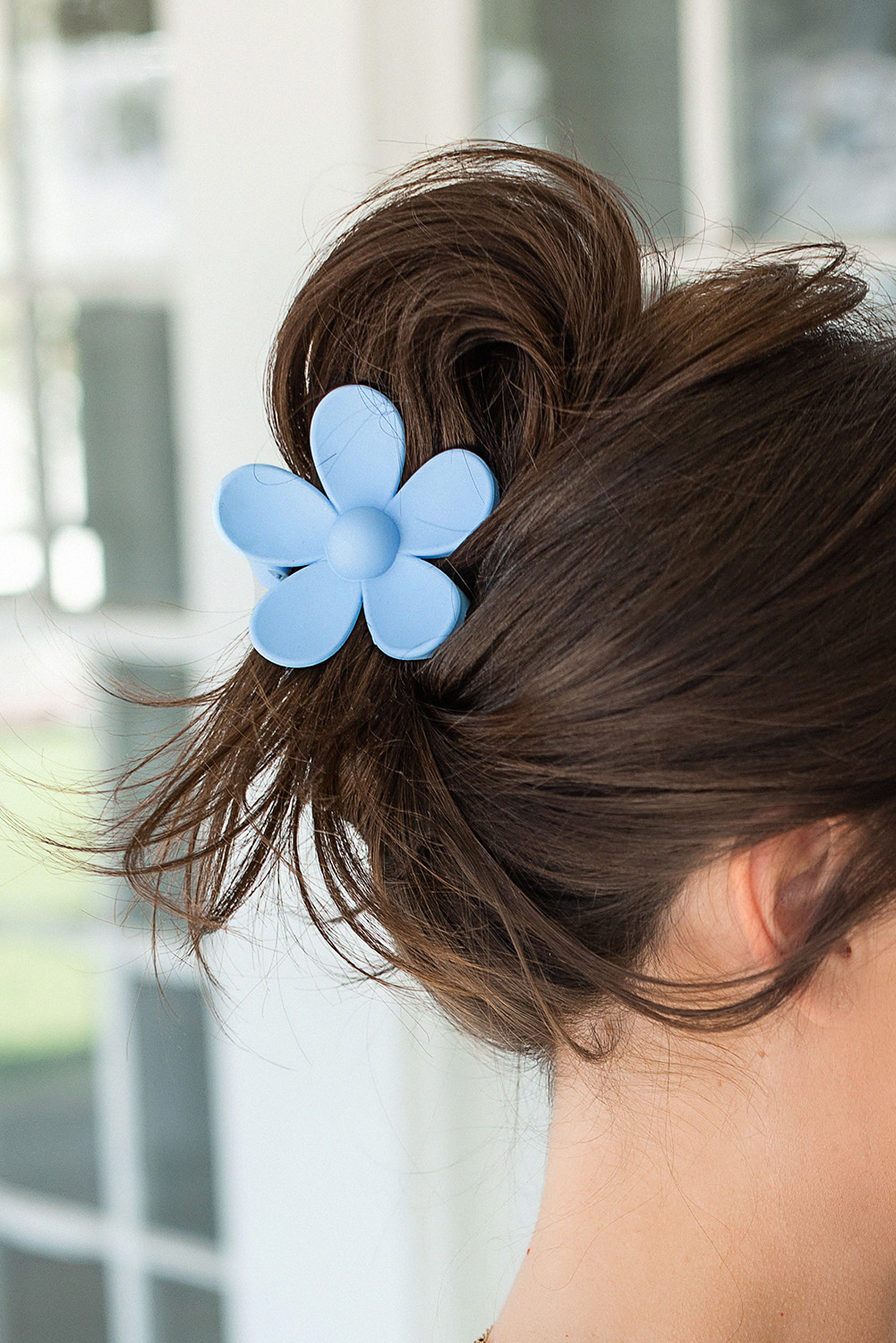 Rose Flower Hair Claw Clip - loveforevers