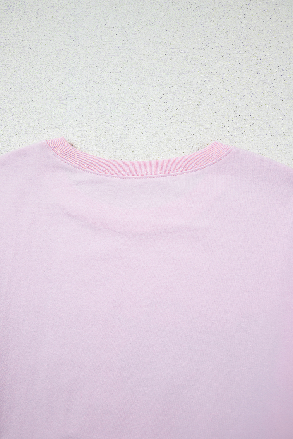 Myosotis Flag Bow Graphic Crewneck Tee - loveforevers