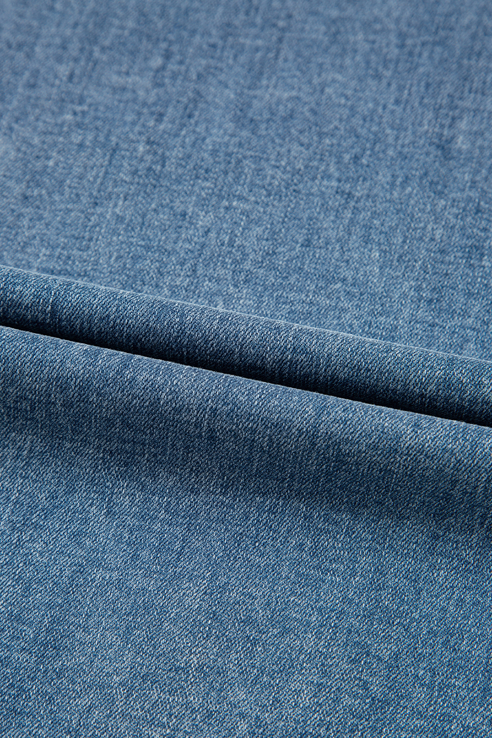 Dusk Blue Medium Wash Super Wide Leg Denim Pants - loveforevers