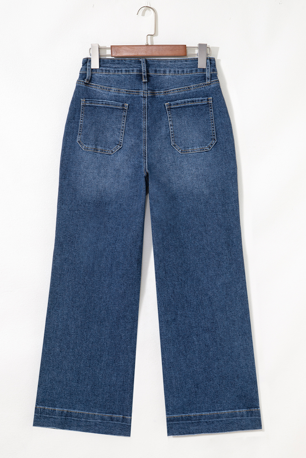 Breen Cropped High Rise Wide Leg Jeans - loveforevers
