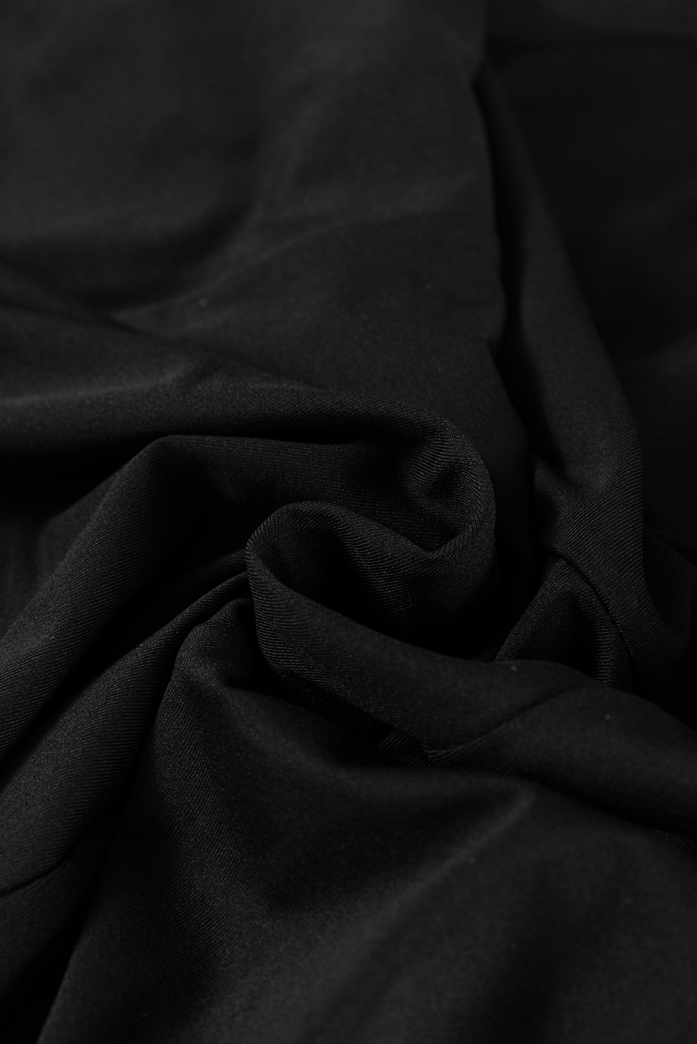 Black Sleeveless Scoop Neck Flared Split Midi Dress - loveforevers