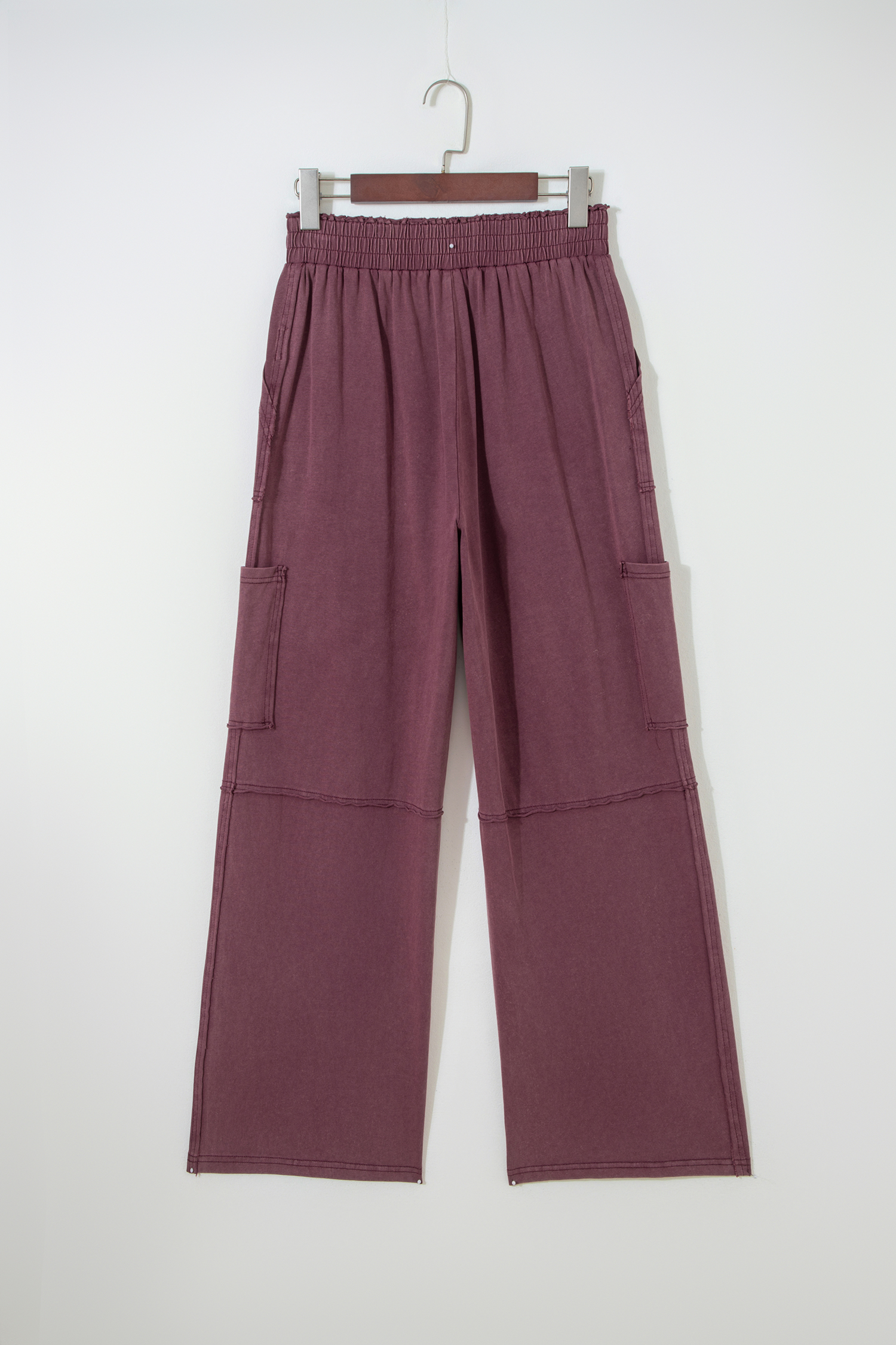 Mineral Red Mineral Wash Cargo Patched Pocket Utility Sweatpants - loveforevers