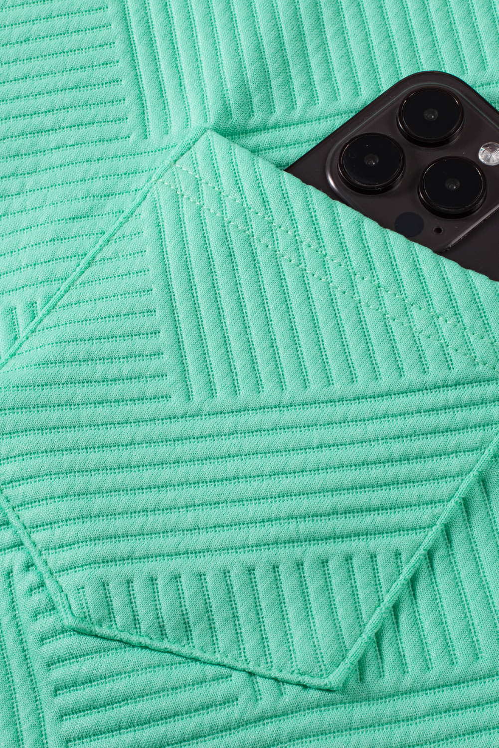 Mint Green Textured Cap Sleeve T Shirt Dress - loveforevers