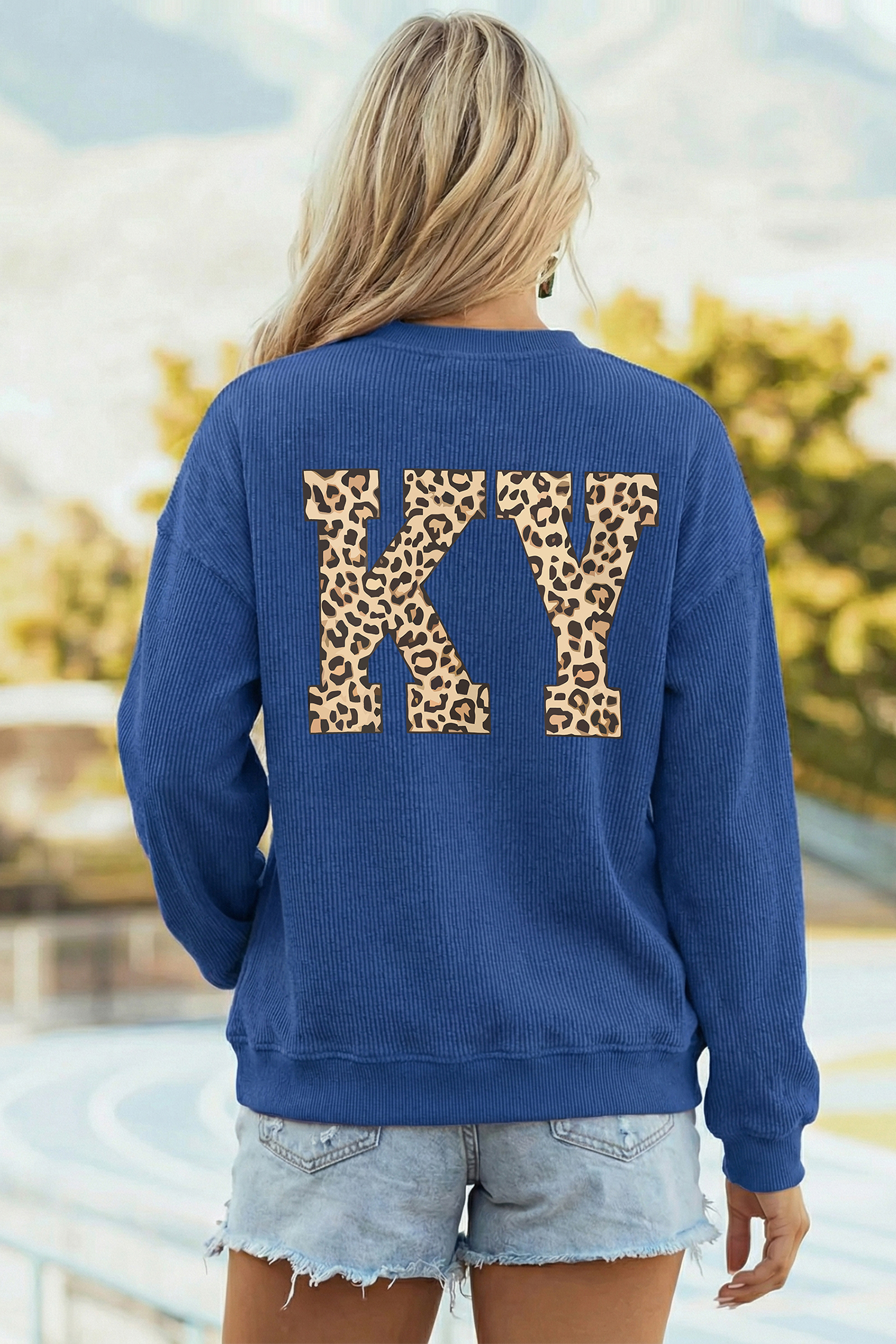 Green Camouflage KENTUCKY Crew Neck Summer Top - loveforevers