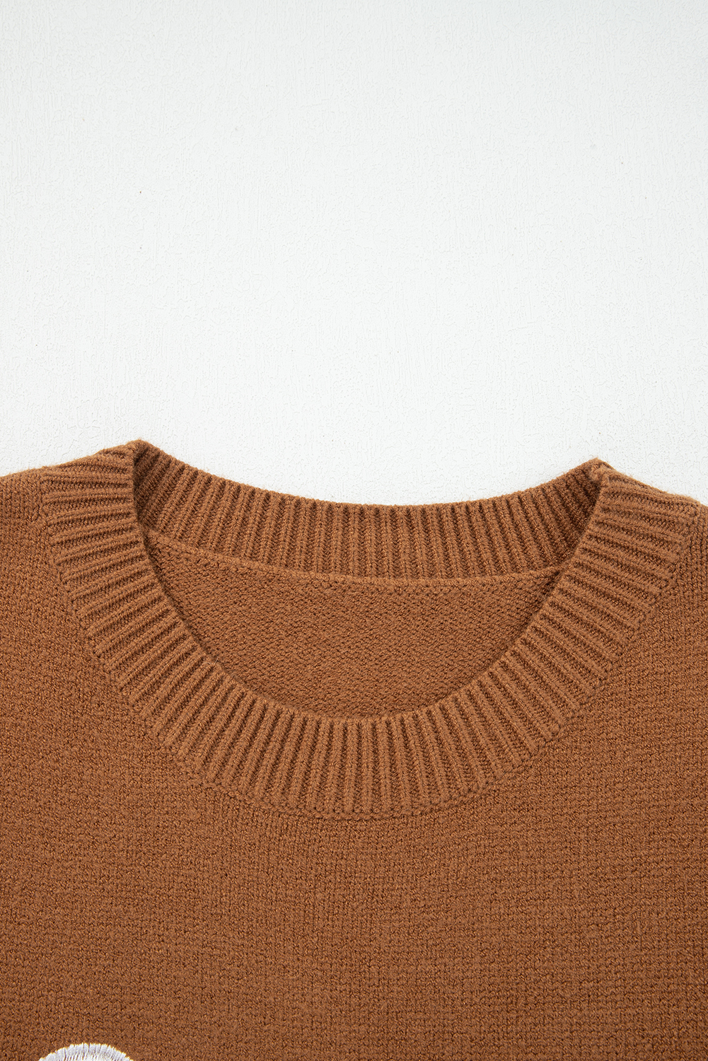 Coffee See You Cowboy Embroidered Western Graphic Sweater - loveforevers