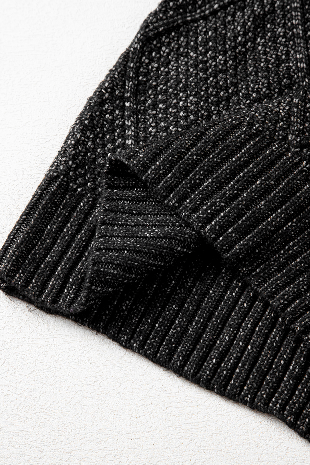 Parchment Cable Knit Drop Shoulder Loose Fit Sweater Dress - loveforevers