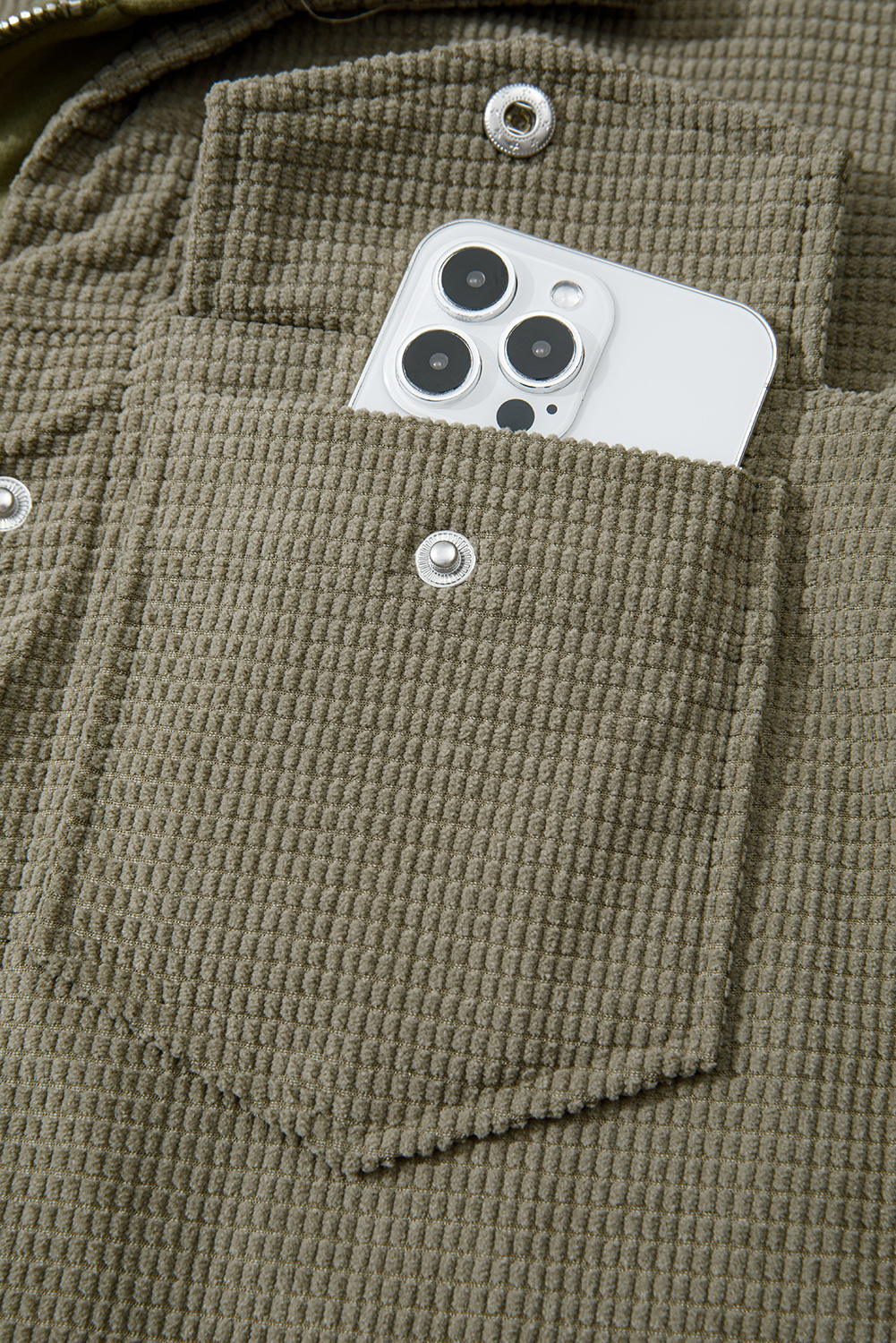 Sail Blue 2 in 1 Thermal Knit Textured Hooded Jacket - loveforevers