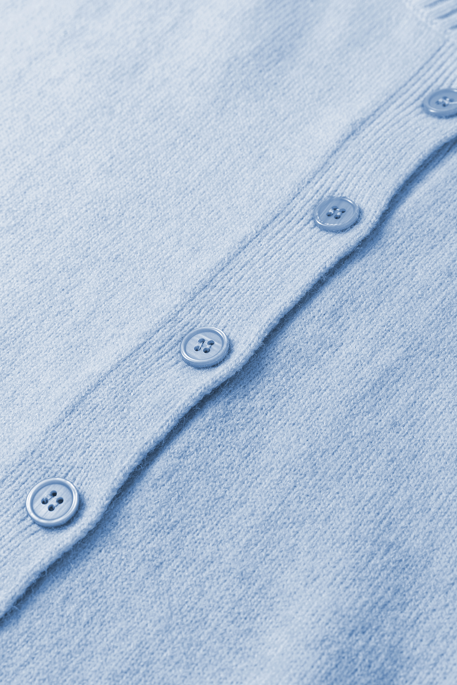 Lavendula 3/4 Sleeve Boxy Knit Button Down Sweater Cardigan - loveforevers