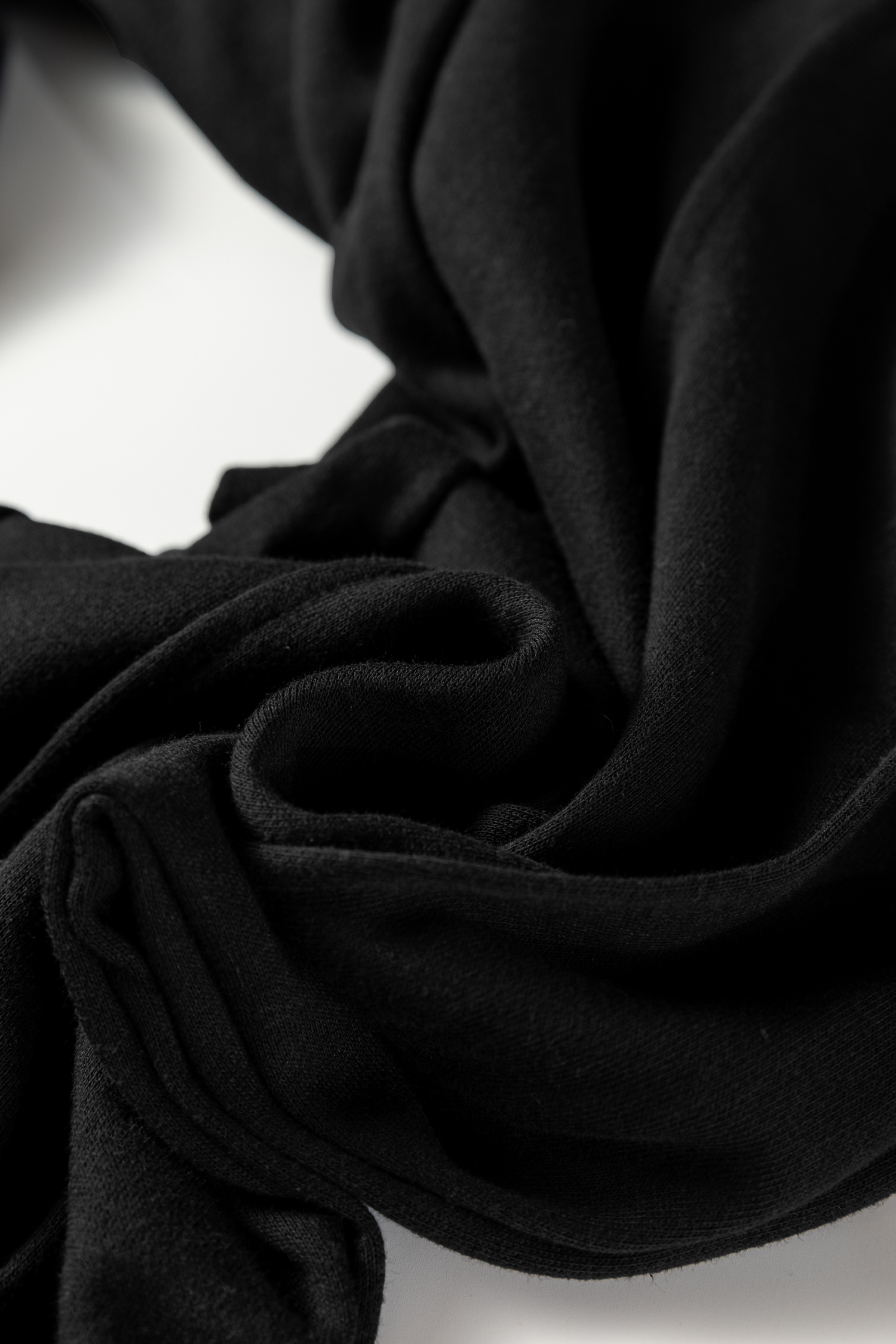 Black Seamed Drawstring High Waist Wide Leg Sweatpants - loveforevers