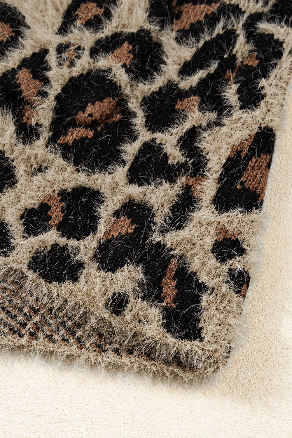 Brown Leopard Open Casual Cardigan - loveforevers