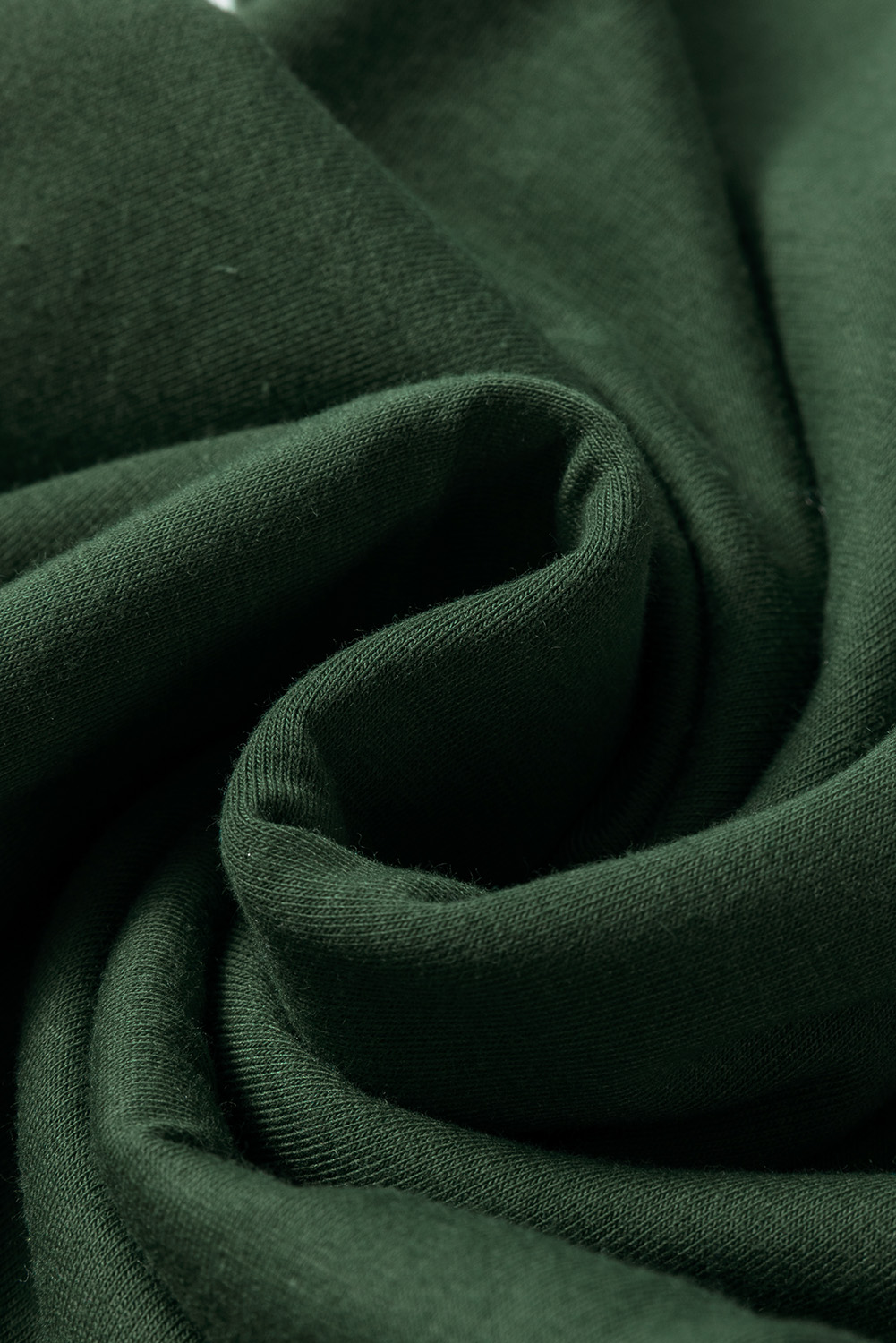 Blackish Green Solid Color Square Neck Long Sleeve Slim Fit Bodysuit - loveforevers