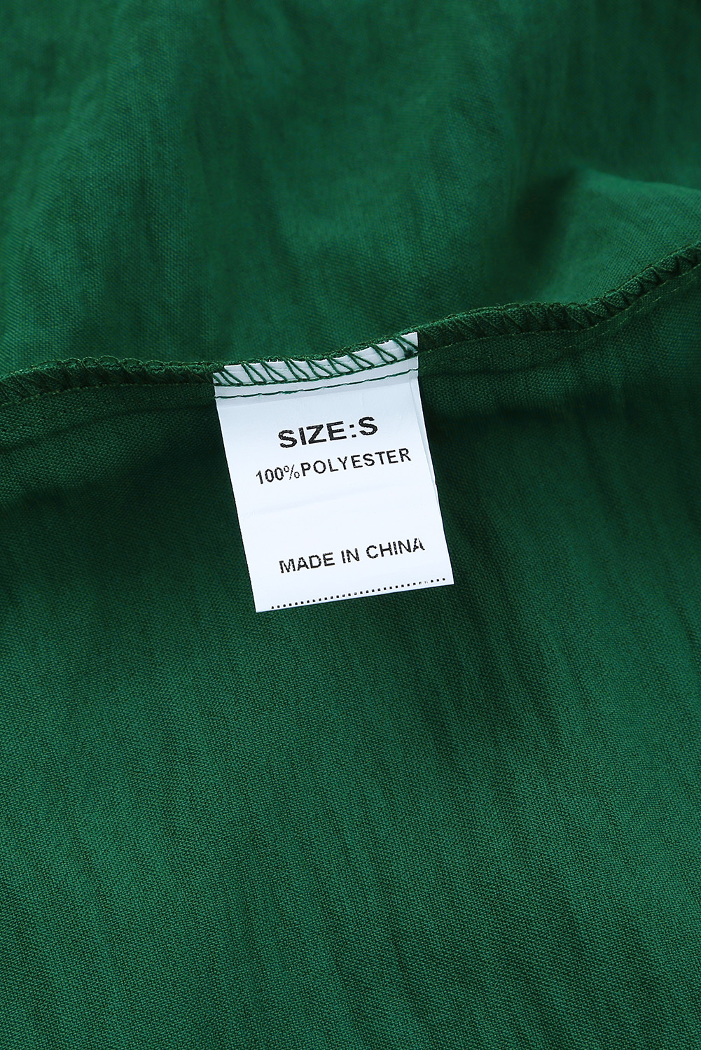Green Smocked Wrist Shift Top - loveforevers