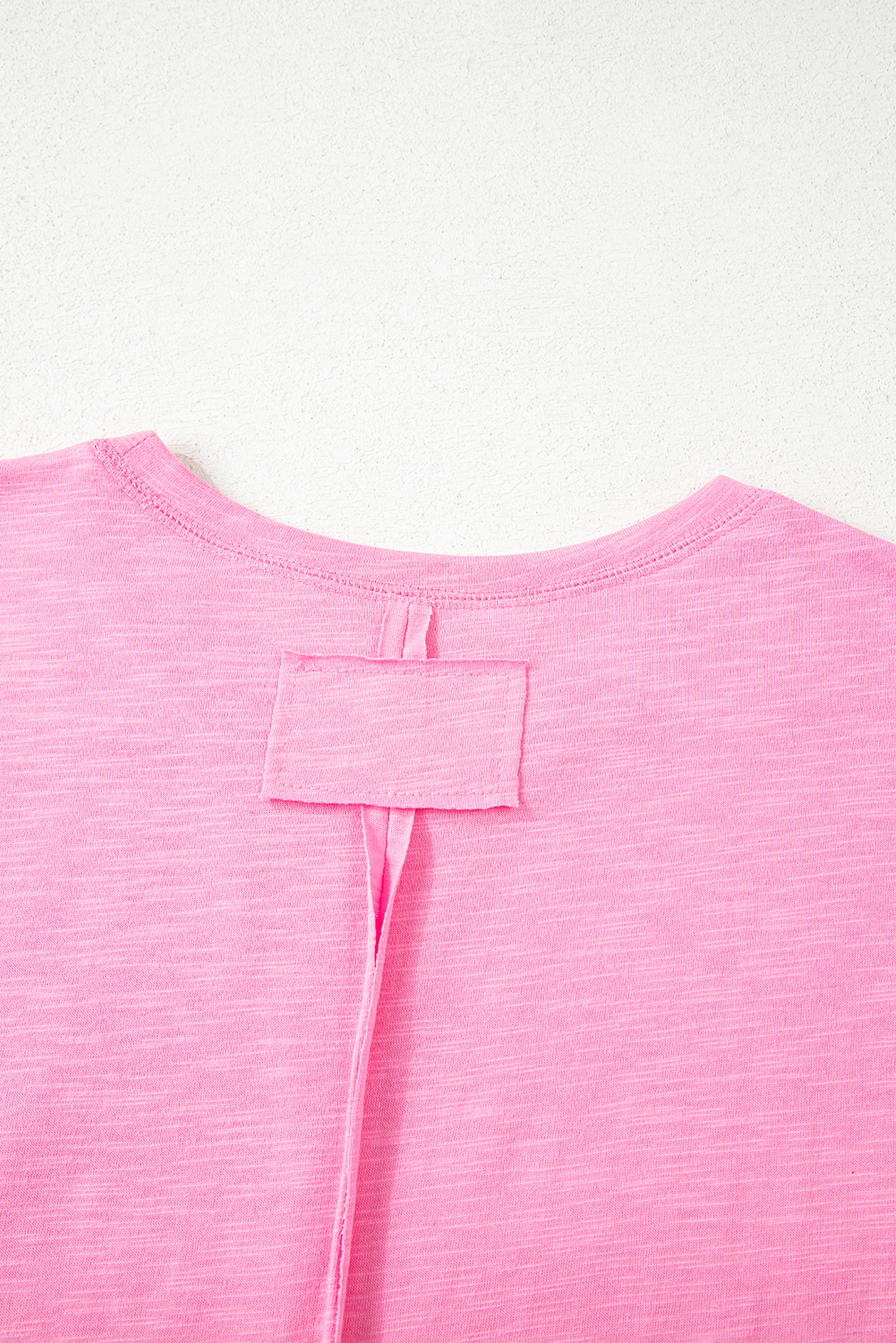 Sachet Pink Loose Fit Half Sleeve T Shirt and High Waist Skirt Set - loveforevers