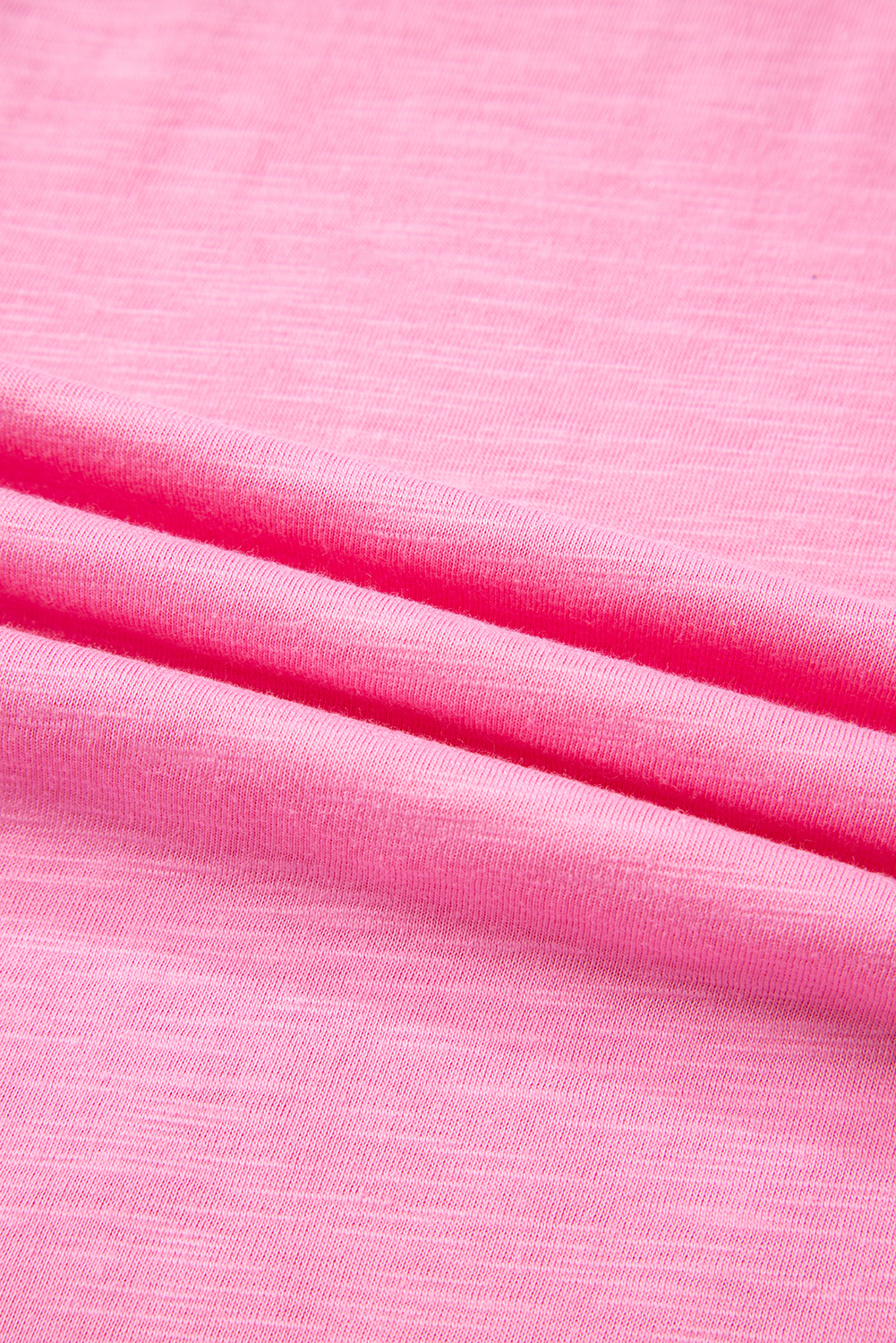 Sachet Pink Loose Fit Half Sleeve T Shirt and High Waist Skirt Set - loveforevers