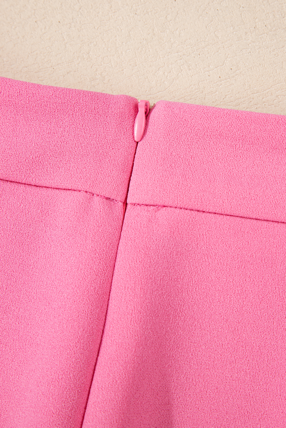 Sachet Pink High Waist Central Seam Flared Pants - loveforevers