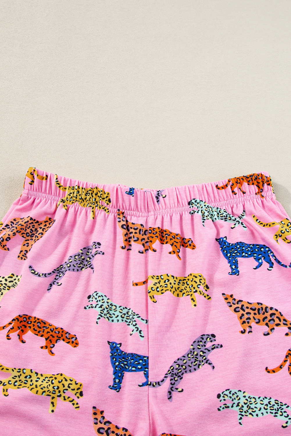 Pink Cheetah Print Shirt and Pants Pajama Set - loveforevers