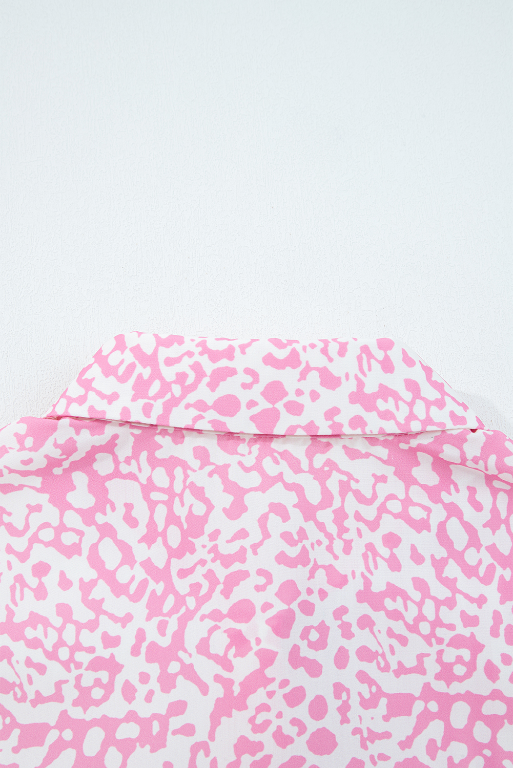 Sky Blue Leopard Striped Western Casual Shirt - loveforevers