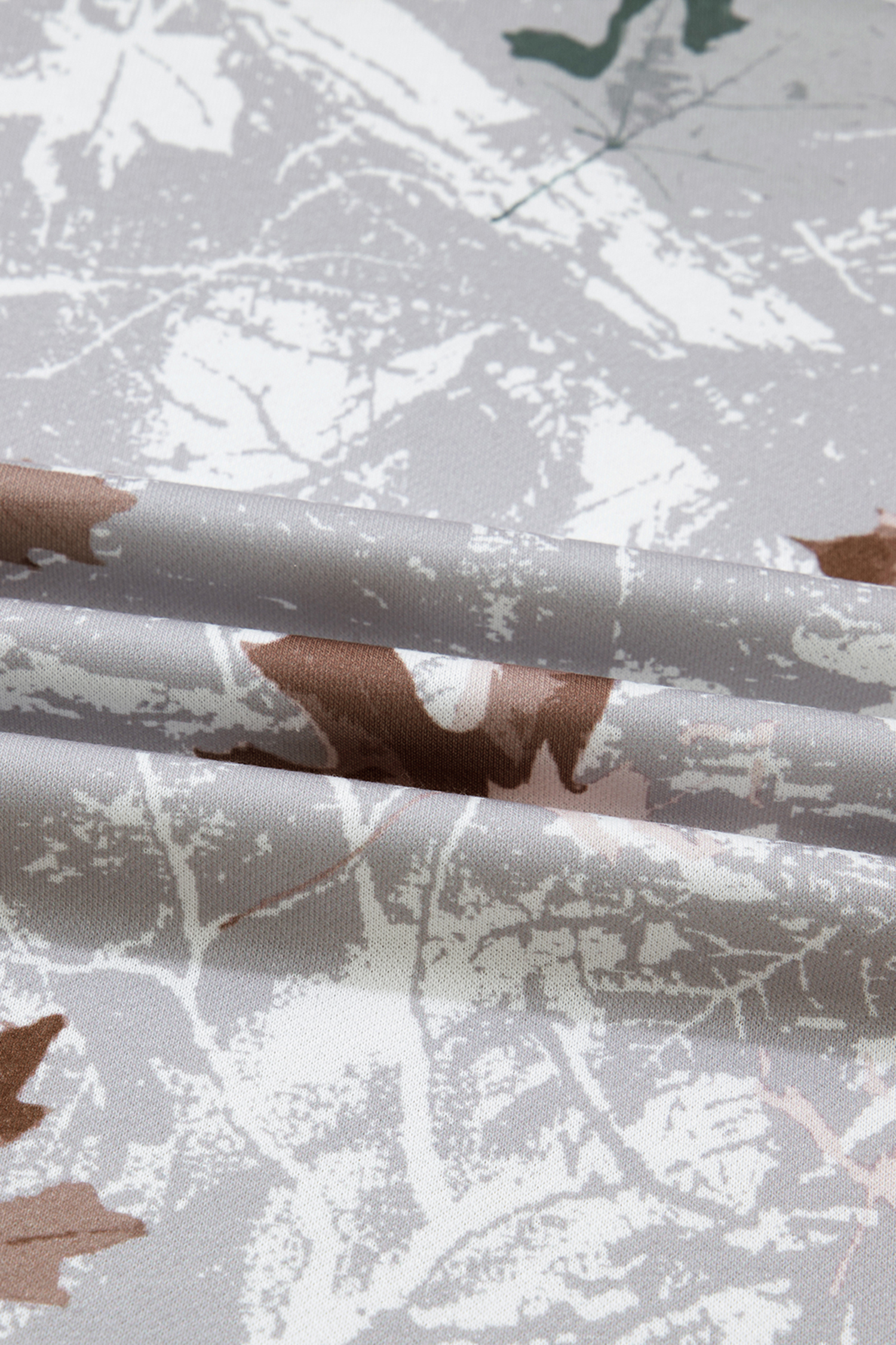 Beige Camo Print Baggy Drawstring Jogger Sweatpants - loveforevers