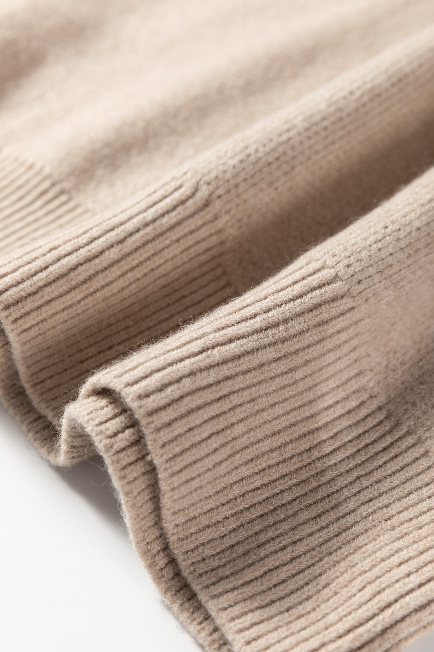 Khaki Leopard Striped Detail Drop Shoulder Sweater - loveforevers