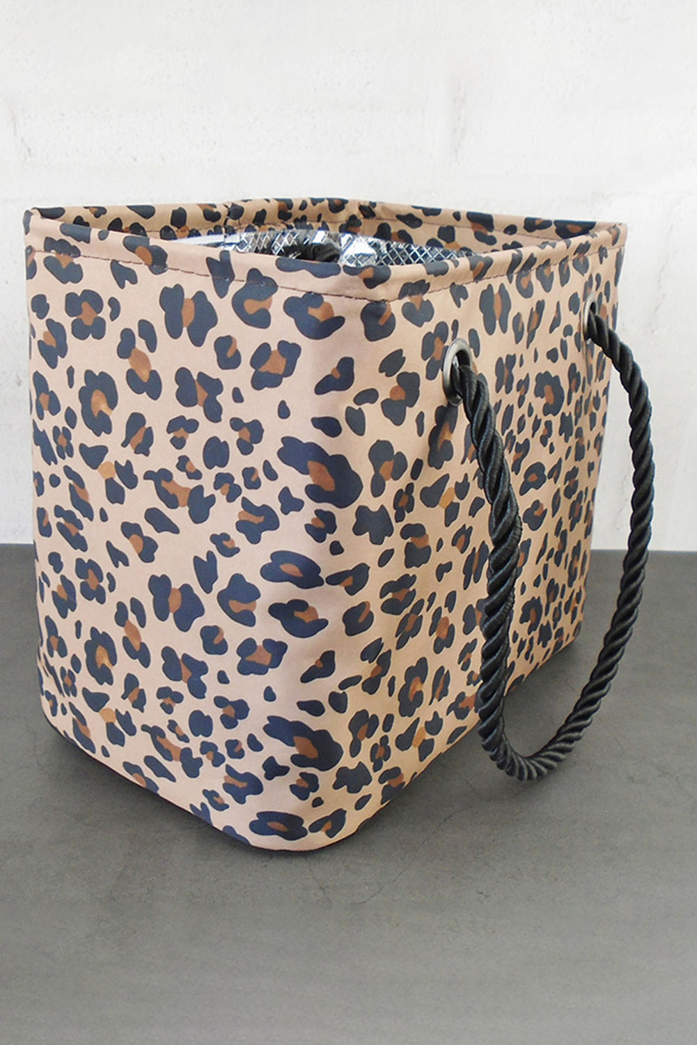 Leopard Waterproof Canvas Toiletry Bag (Slight Color Variations by Batch) - loveforevers