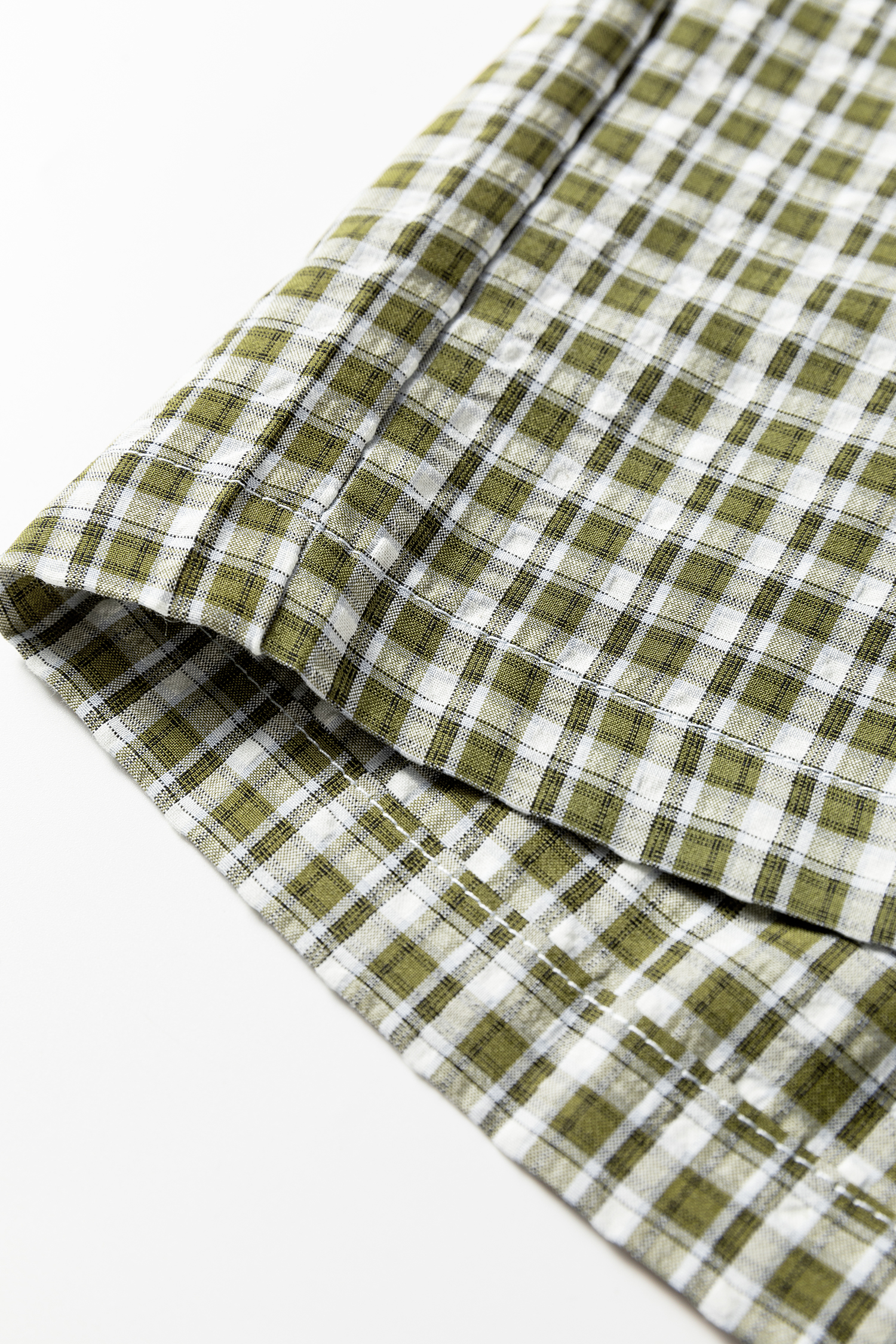 Brown Preppy Gingham Boxer Pants - loveforevers