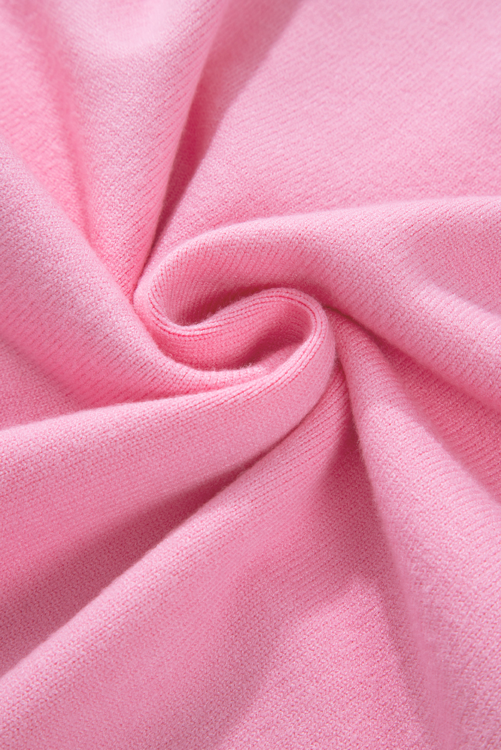 Bonbon Three Tone Contrast Round Neck Loose Sweater - loveforevers