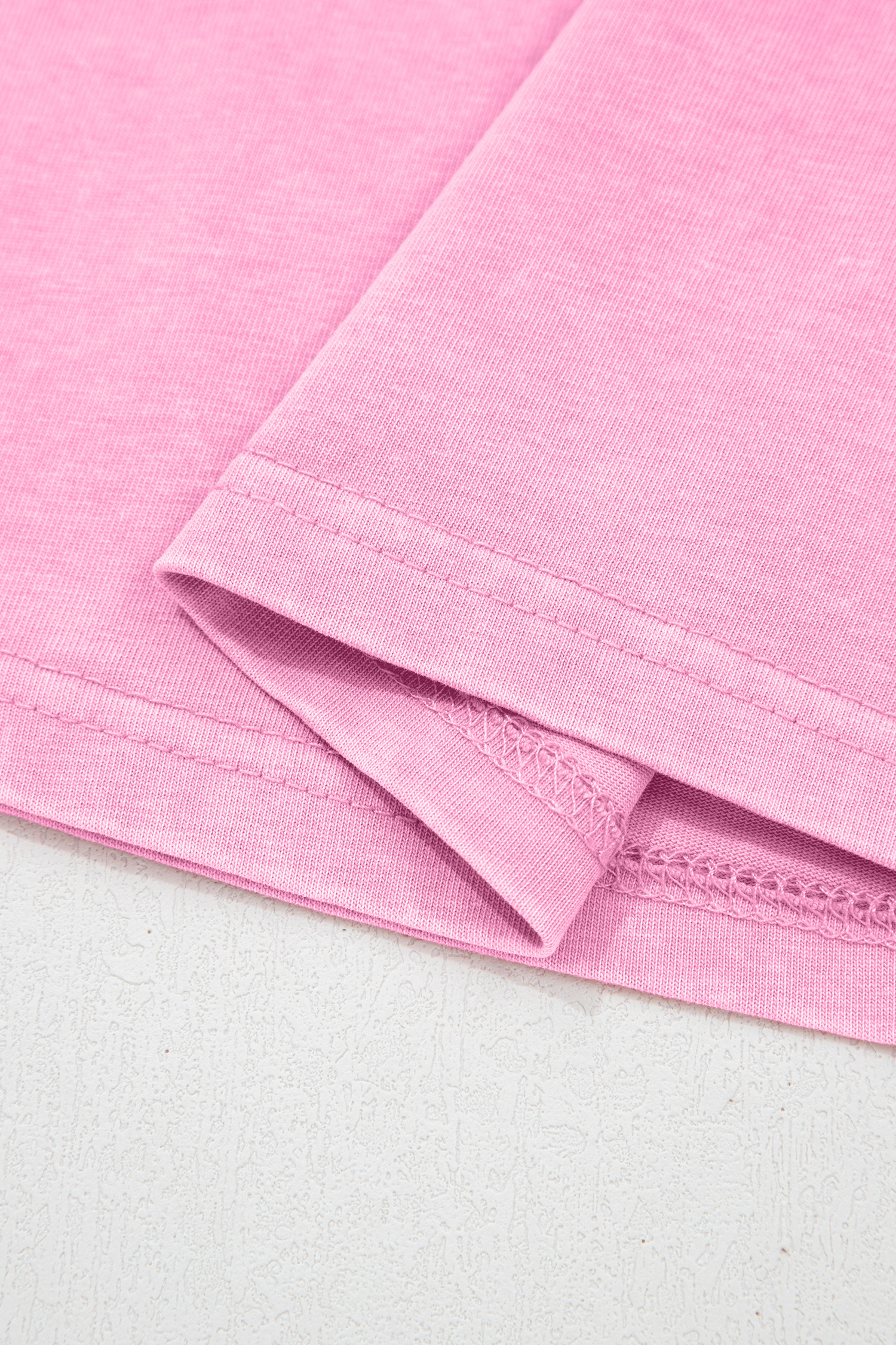 Sachet Pink Cotton Mineral Wash T Shirt - loveforevers