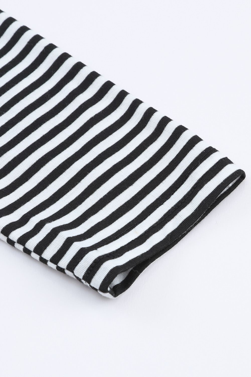 Stripe Open Front Long Cardigan - loveforevers