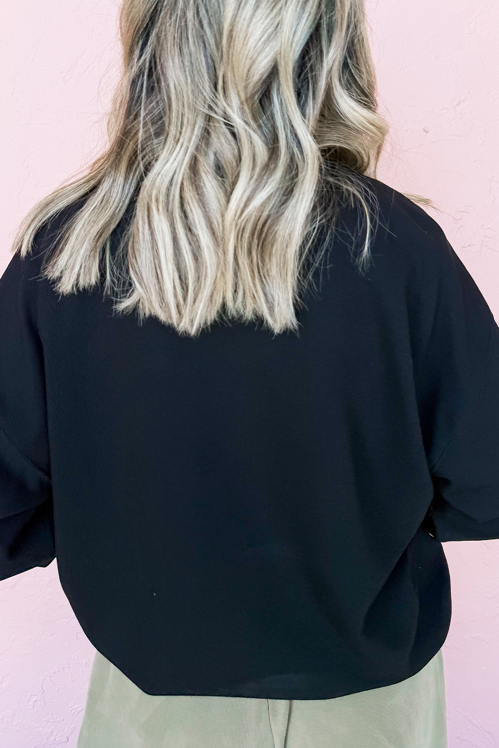Black Lets Rodeo Western Print Pullover Sweatshirt - loveforevers
