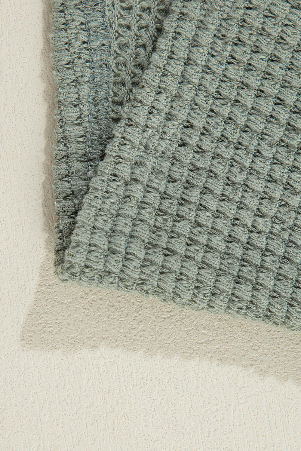 Laurel Green Waffle Knit Open Front Cardigan - loveforevers