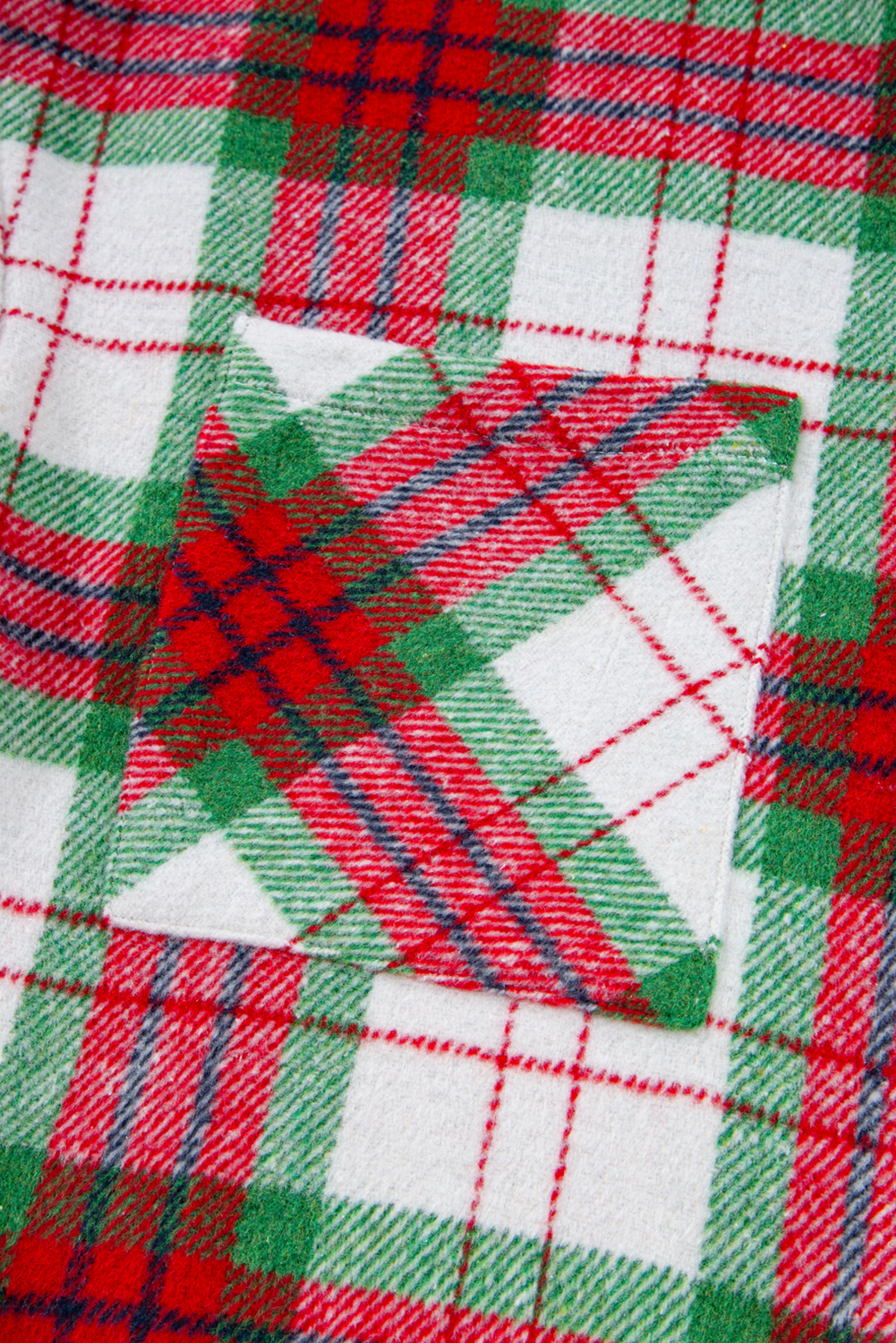 Red Christmas Plaid Casual Flannel Shacket - loveforevers