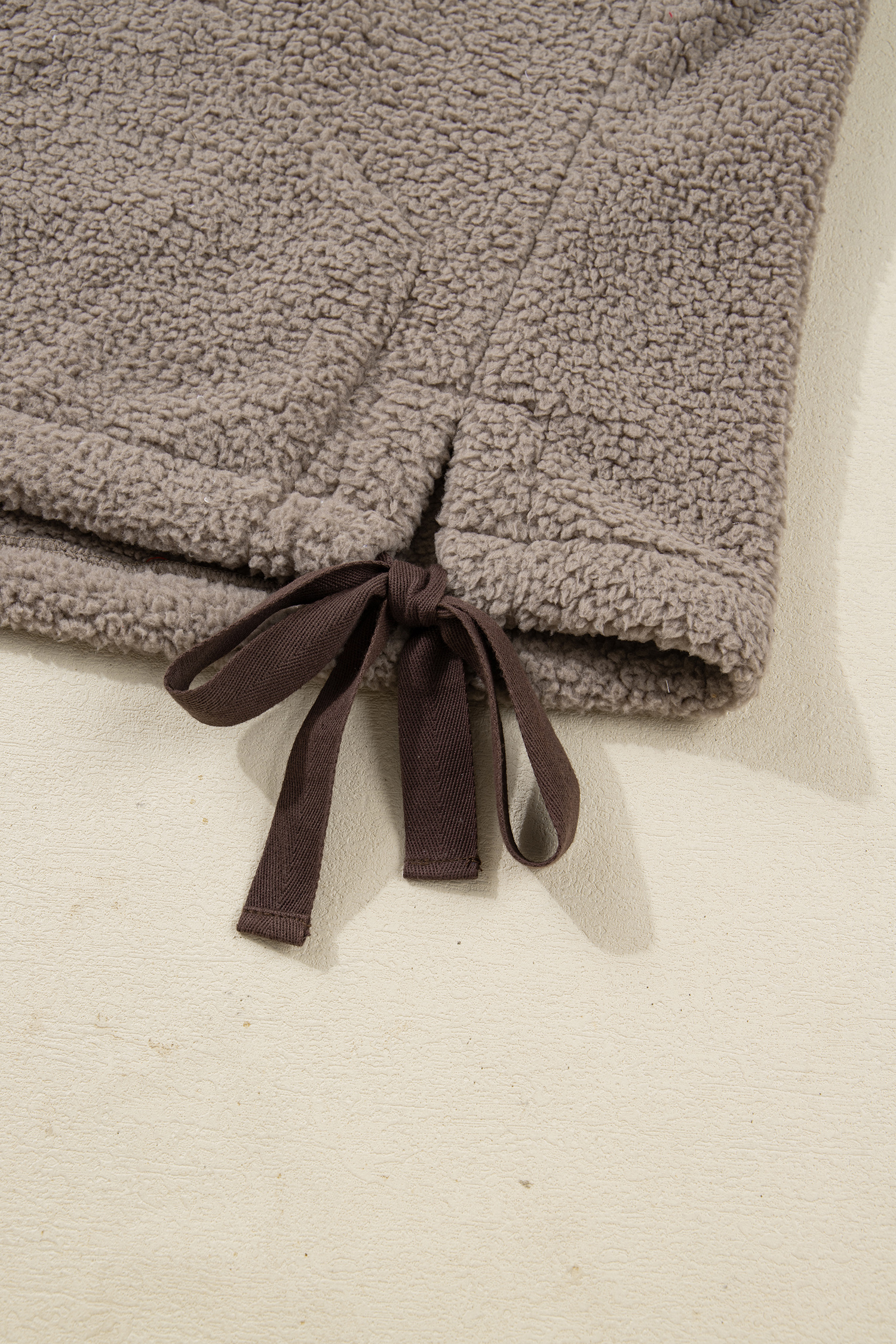 Goat Side Bows Sherpa Fleece Vest - loveforevers