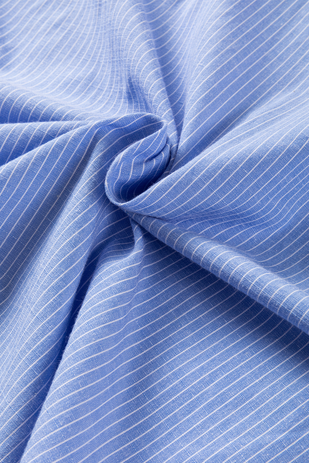 DEAR-LOVER Stripe Roll-tab Sleeve Pocketed Long Shirt - loveforevers