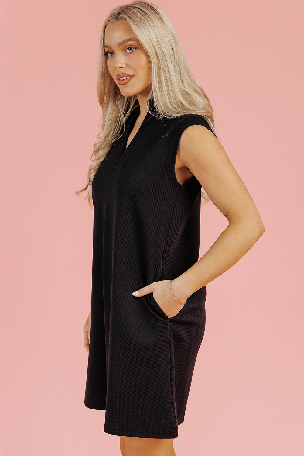 Pale Khaki Contrast V Neck Ruffled Textured Knit Top - loveforevers