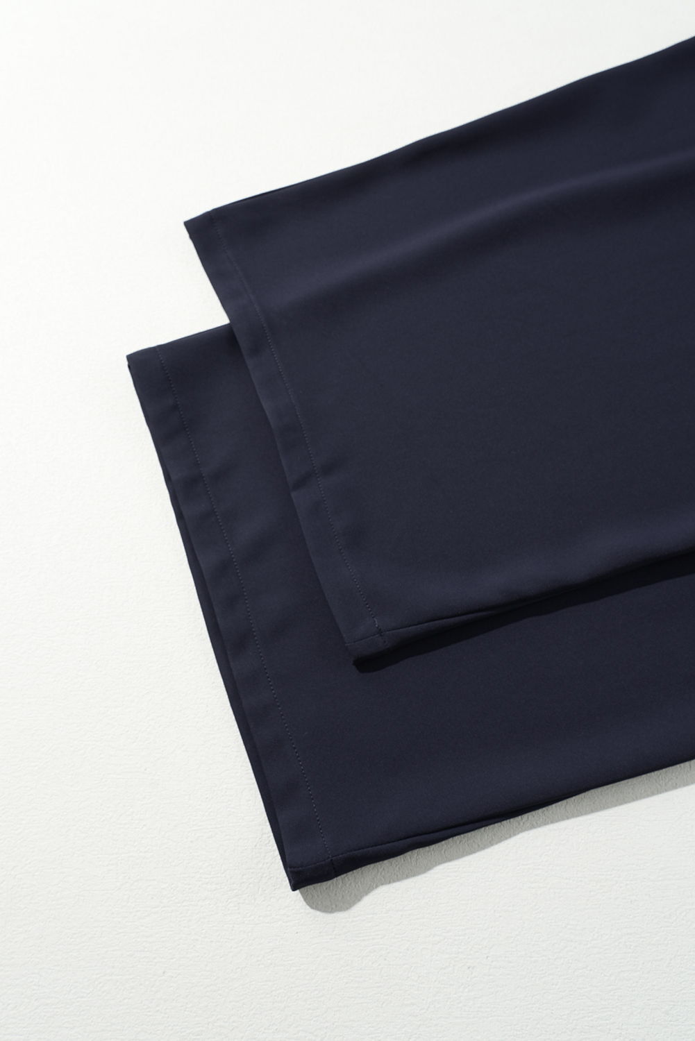 Dirty blue Dual Buttoned High Waist Pleated Wide Leg Pants - loveforevers