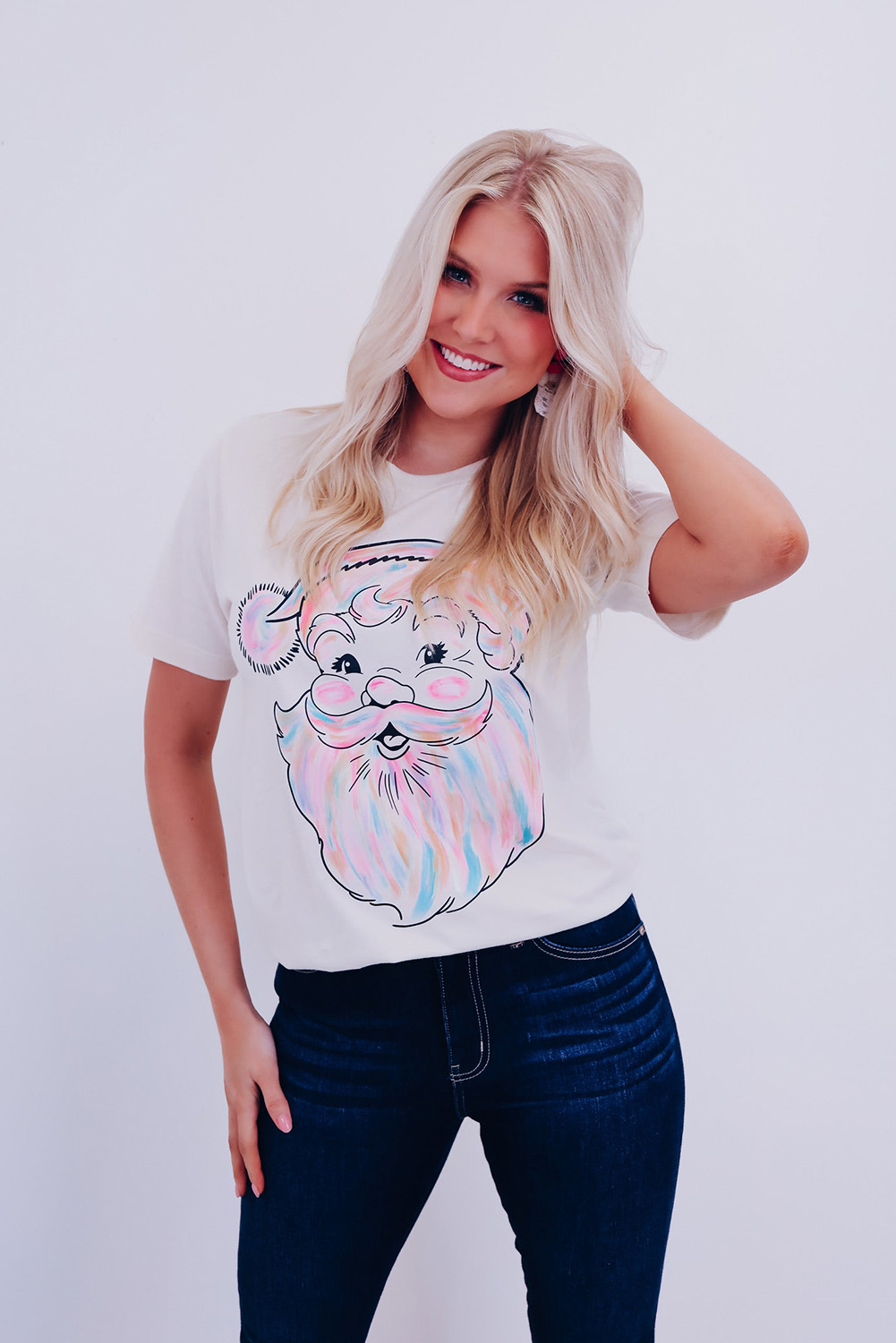 White Harvest Pumpkin Graphic Thanksgiving Tee - loveforevers