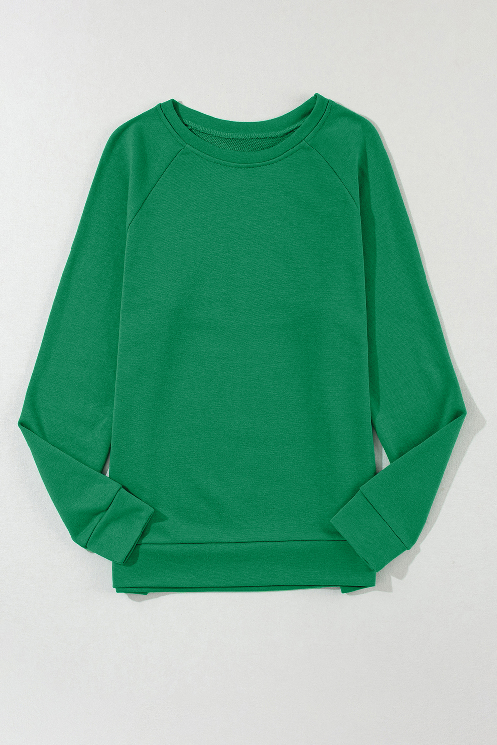 Green Sequin Christmas Candy Cane Graphic Crewneck Pullover Sweatshirt - loveforevers
