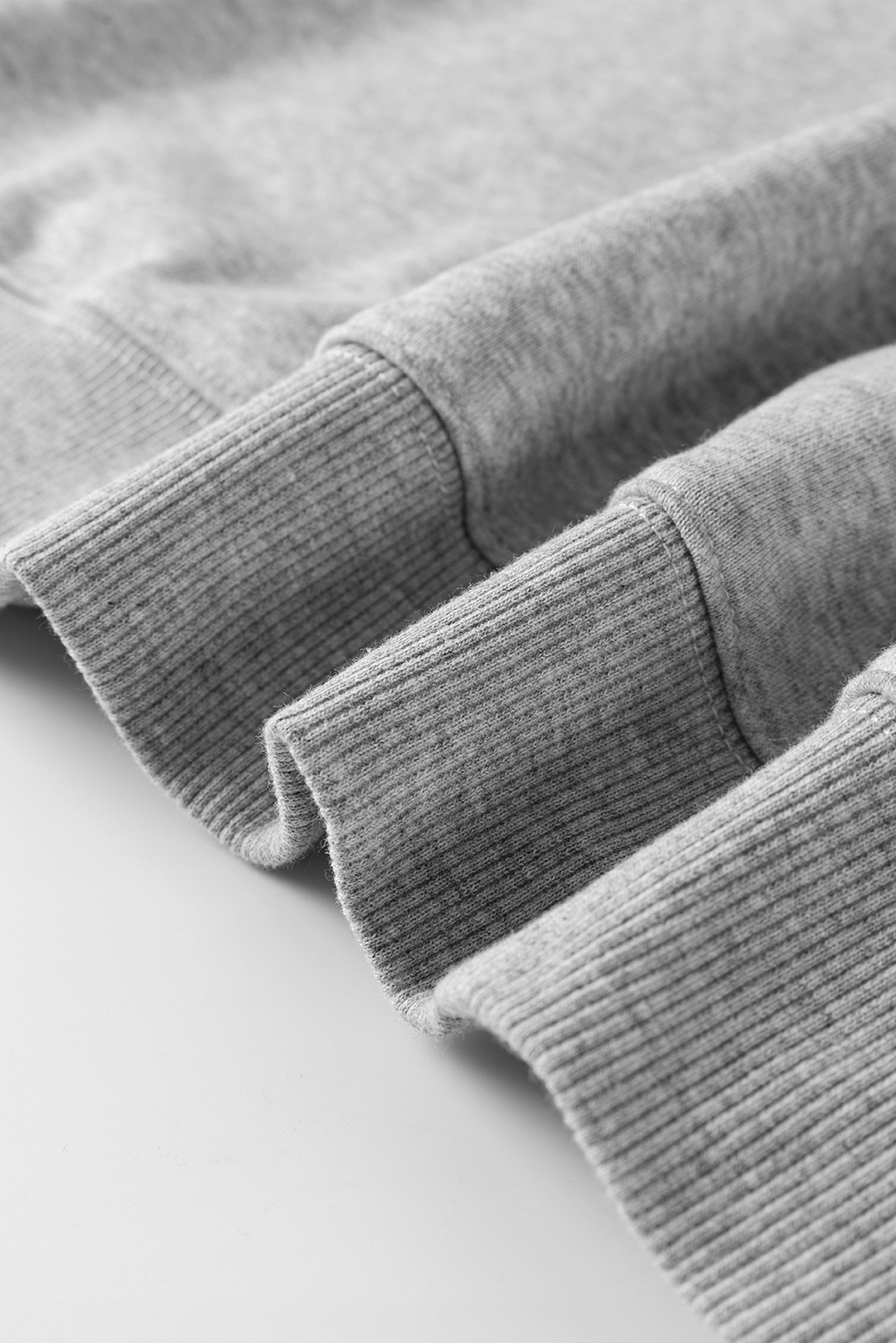 Gray Solid Classic Crewneck Pullover Sweatshirt - loveforevers