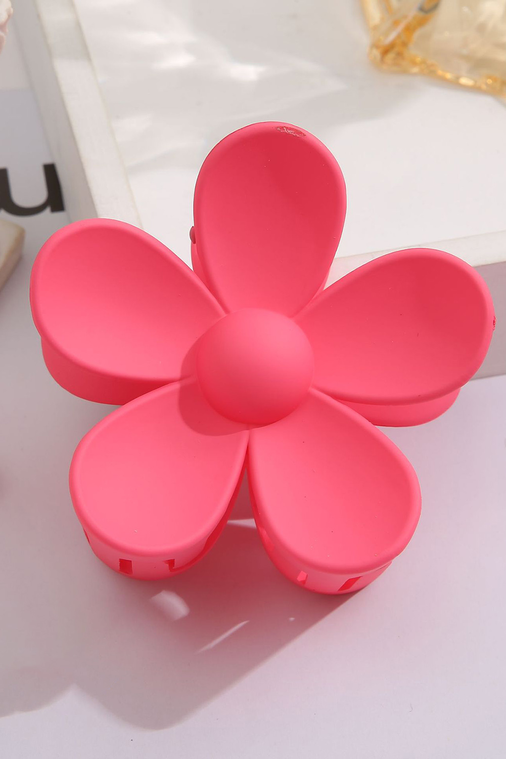 Rose Flower Hair Claw Clip - loveforevers