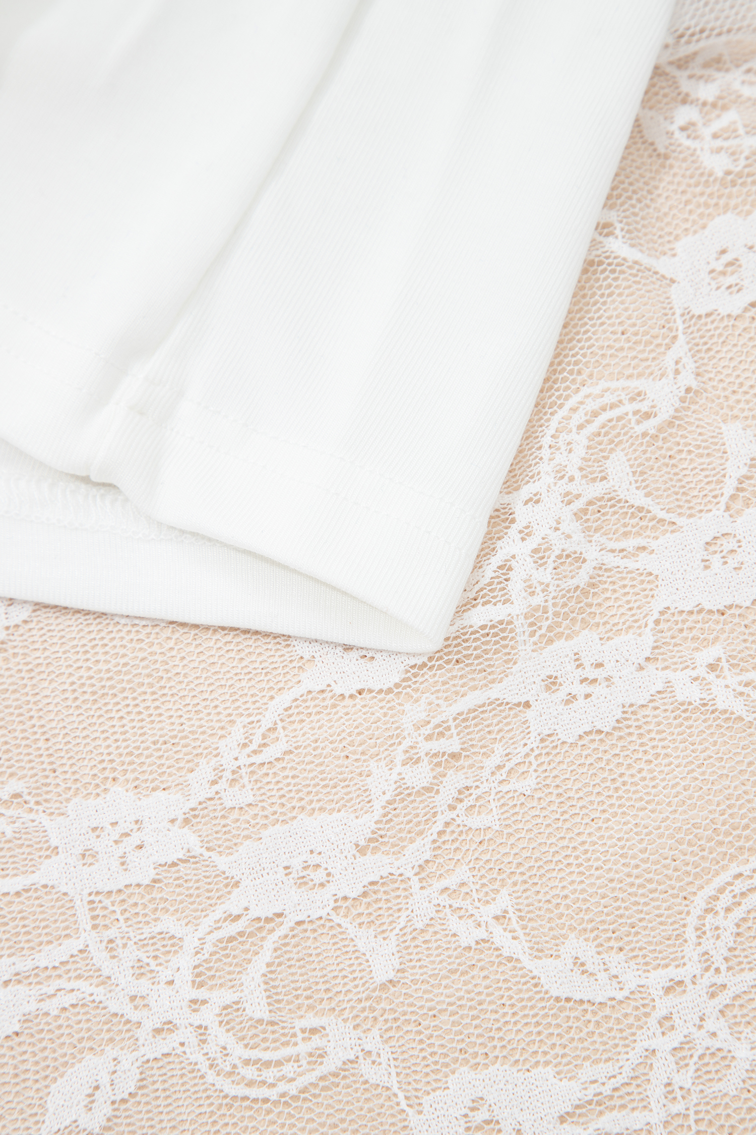 White Sheer Lace Frilly Ruffles High Low Long Skirt - loveforevers