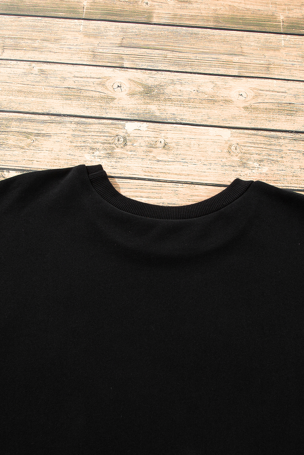 Grass Green Solid Fleece Lined Drop Shoulder High Low Sweatshirt - loveforevers