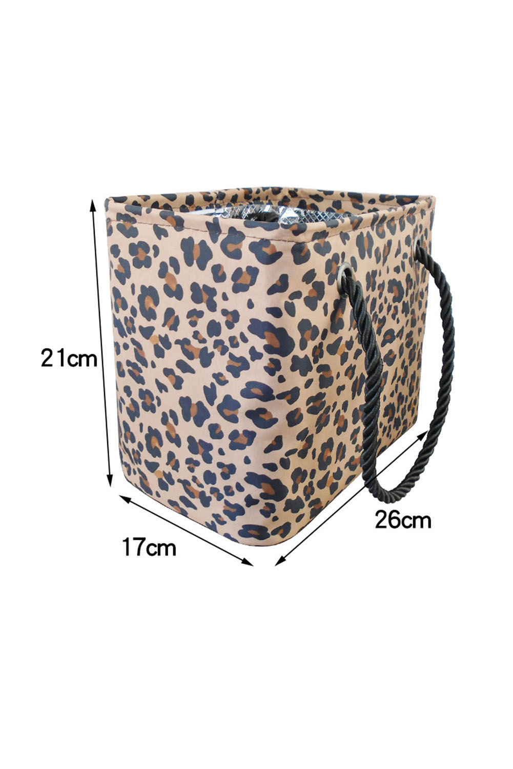 Leopard Waterproof Canvas Toiletry Bag (Slight Color Variations by Batch) - loveforevers