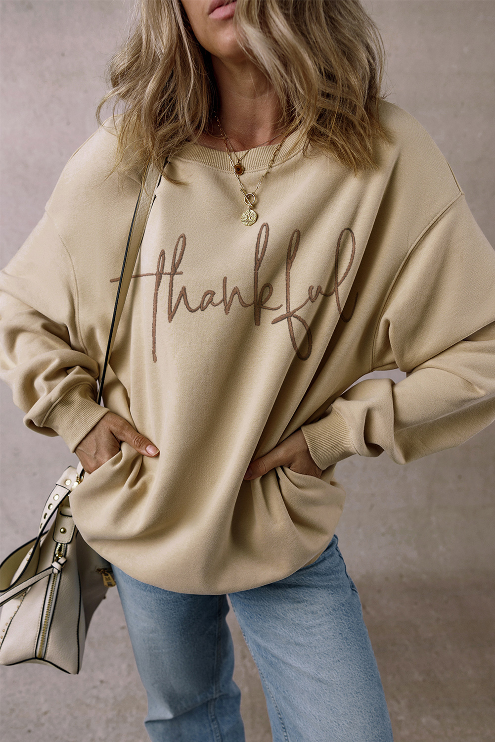 Parchment Shimmering Turkey Pattern Thanksgiving Holiday Sweatshirt - loveforevers